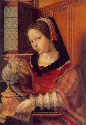 Jan van Hemessen Woman Weighing Gold oil painting artist